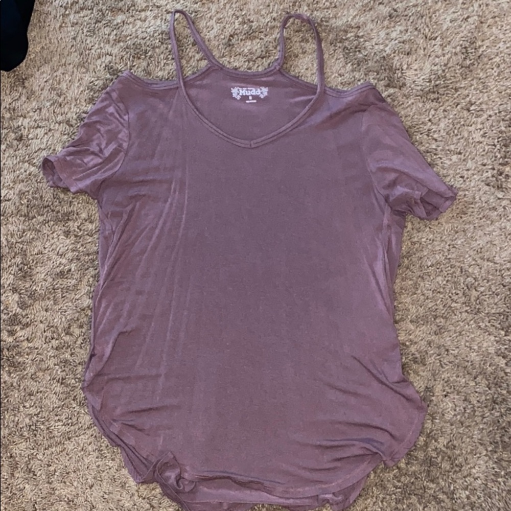 Cold shoulder t-shirt